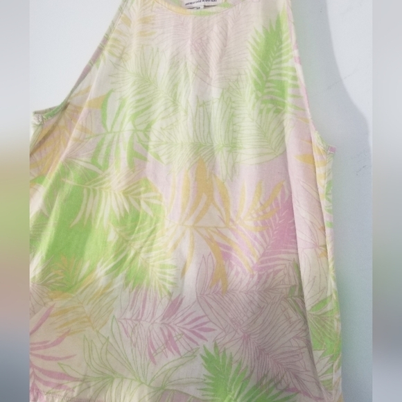 American Eagle Outfitters Island Vibes Tank. Cinched Racerback. Size Small. - Picture 3 of 8